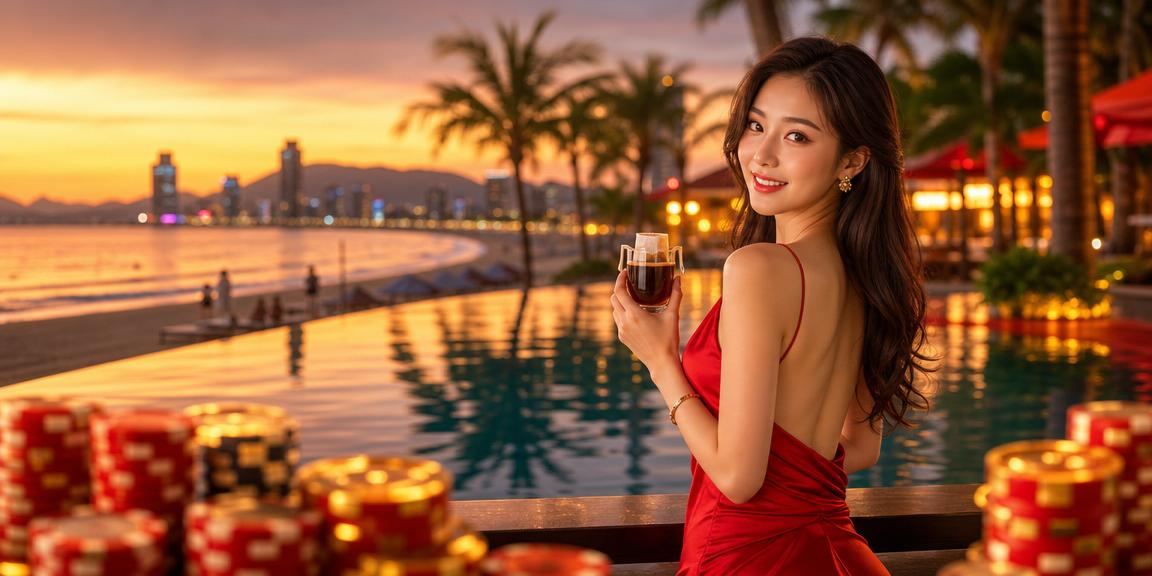 Người dùng Đà Nẵng kiểm tra thưởng nạp và mã voucher khi uống cà phê sáng
