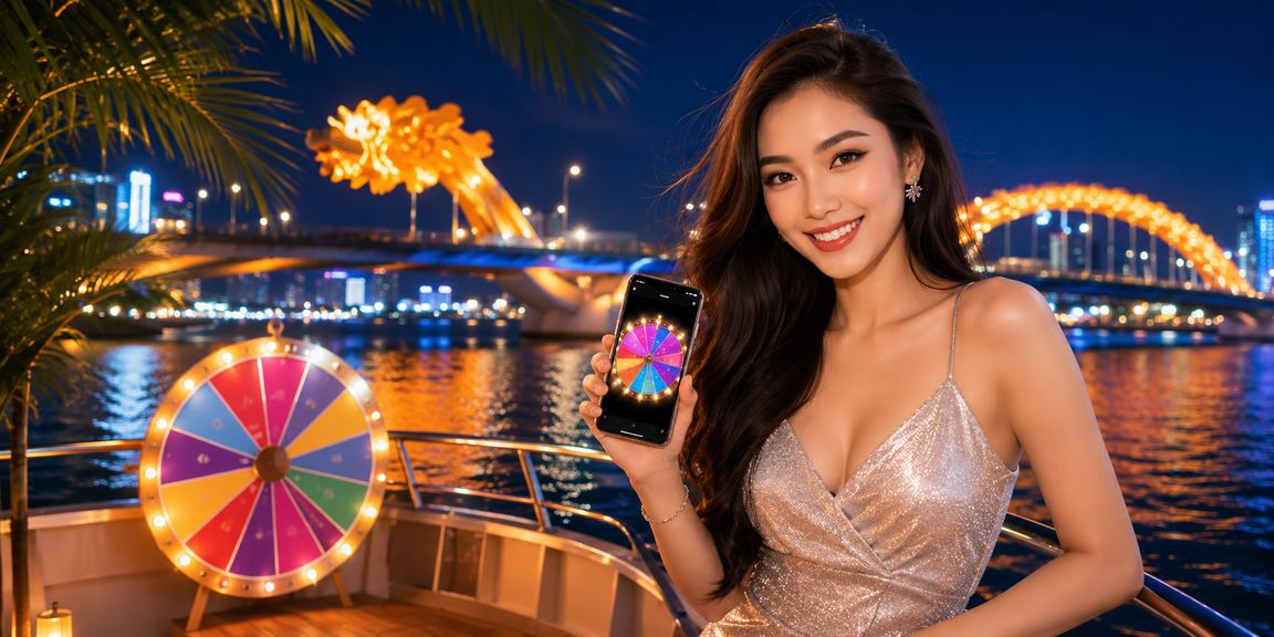 Người dùng tại Đà Nẵng tham gia quay số may mắn nhận voucher ưu đãi