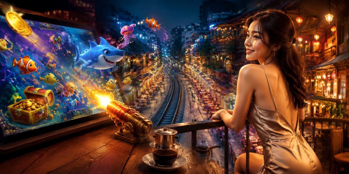 Người chơi Bắn Cá trên dt68 tại Hà Nội bên cà phê